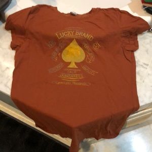 Lucky Brand Jeans babydoll tee